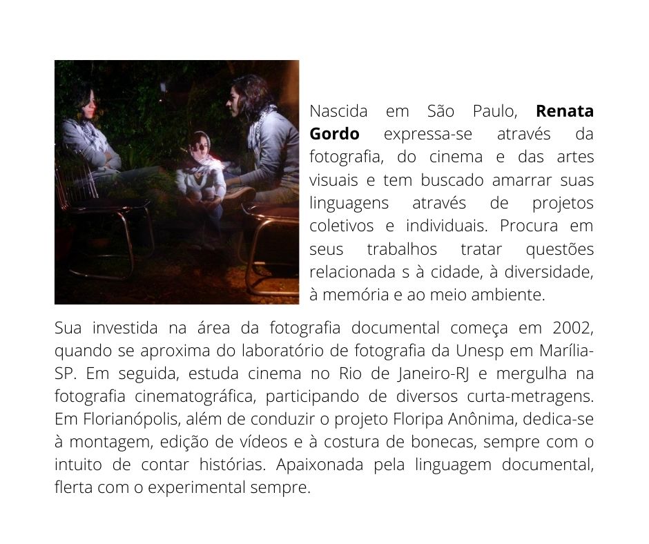 Débora Klempous é natural de Florianópolis, onde graduou-se em Jornalismo na UFSC, fez Especialização em Fotografia na Univali e atuou como repórter fotográfica em dois jornais, além de ministrar a disciplina de fo.jpg